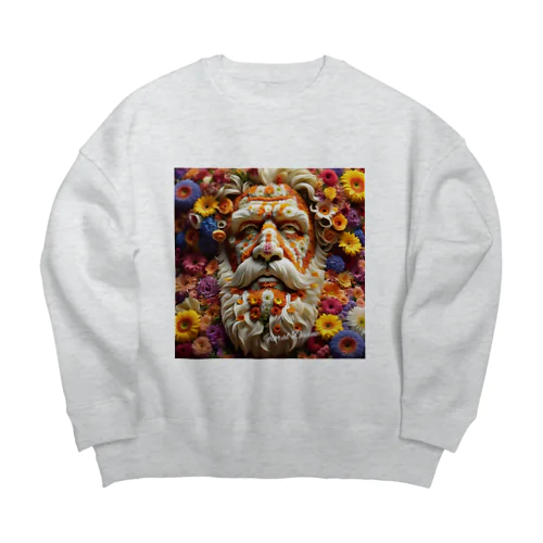 Floral Divine「フローラル ディバイン」 Big Crew Neck Sweatshirt