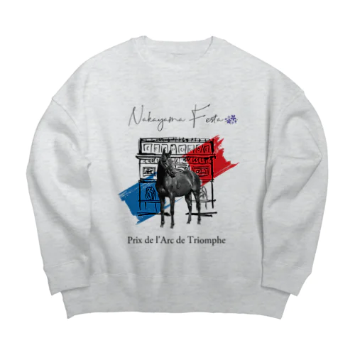 Nakayama Festa 〜Prix de I'Arc de Triomphe〜 by AERU Big Crew Neck Sweatshirt