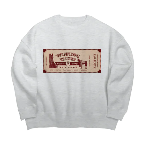 Godspeed! Winning Ticket by AERU Big Crew Neck Sweatshirt