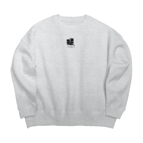 スピーカー♡ Big Crew Neck Sweatshirt