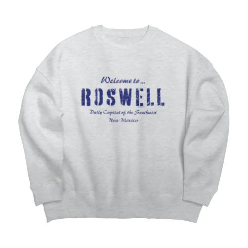 ロズウェル! Big Crew Neck Sweatshirt