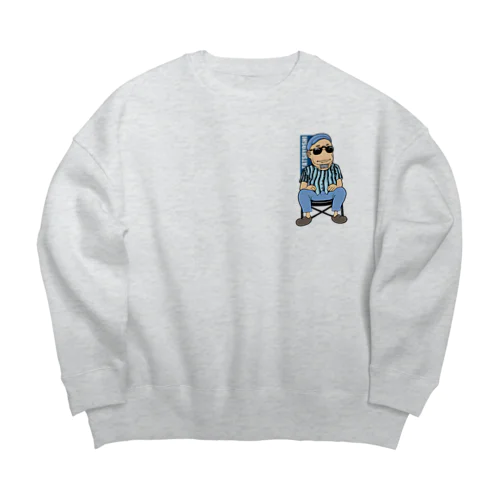 たつよし Big Crew Neck Sweatshirt