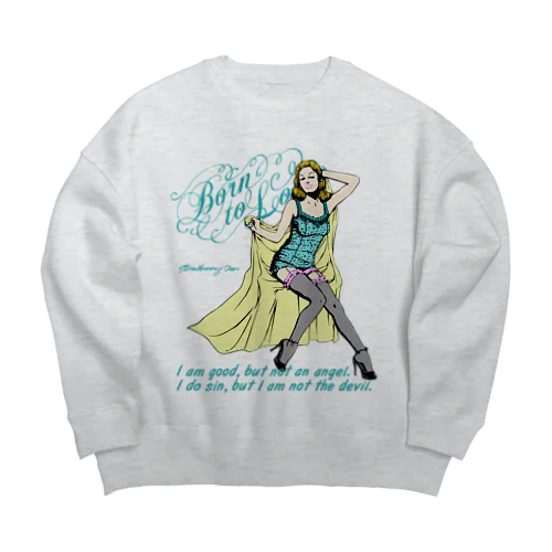 SWEETHEART Big Crew Neck Sweatshirt