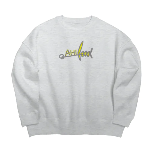 キハダマグロ　アヒ♡ Big Crew Neck Sweatshirt