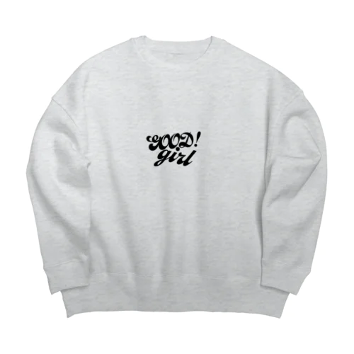 goodgirl Big Crew Neck Sweatshirt