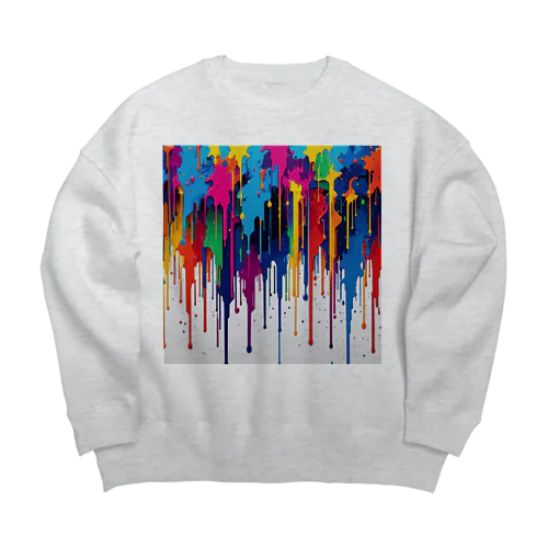 ドロップインク Big Crew Neck Sweatshirt