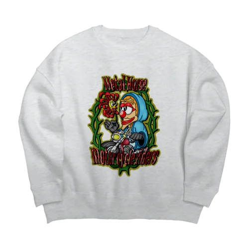 METAL HORSE マリア Big Crew Neck Sweatshirt