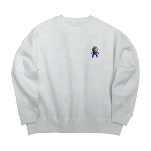 YABAINEN みつお Big Crew Neck Sweatshirt