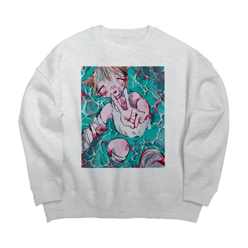 プール Big Crew Neck Sweatshirt