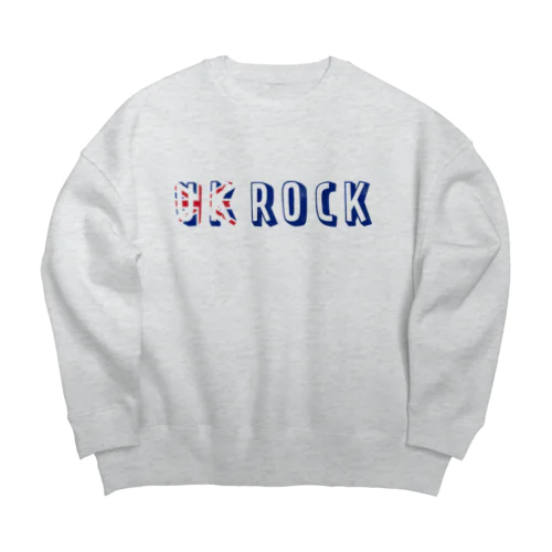 UK ROCK Big Crew Neck Sweatshirt