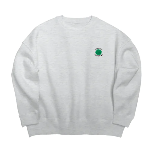 GWDロゴ　ワンポイント Big Crew Neck Sweatshirt