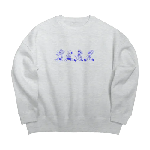 大人のマイクラ企画室 / 大人企画 Big Crew Neck Sweatshirt