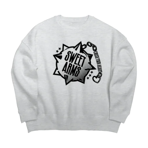 SWEET ARMS「甘い武器」  Big Crew Neck Sweatshirt