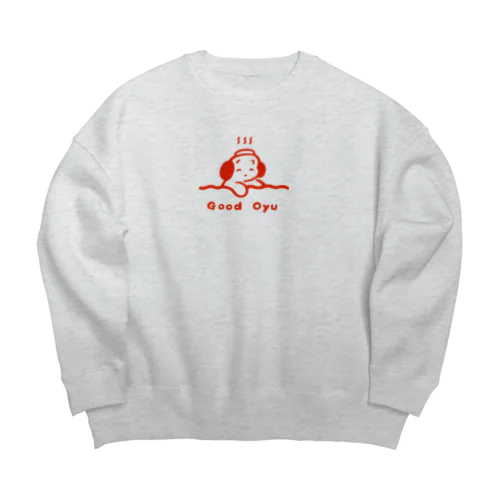 GOOD OYU Big Crew Neck Sweatshirt