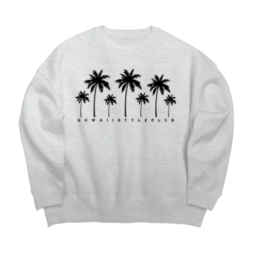 Palm tree ビッグシルエットスウェット