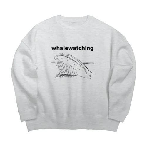 whalewatching Big Crew Neck Sweatshirt