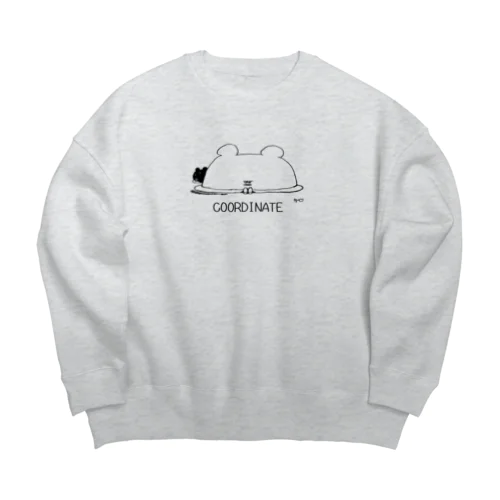 coordinate Big Crew Neck Sweatshirt