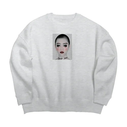 坊主女子 Big Crew Neck Sweatshirt