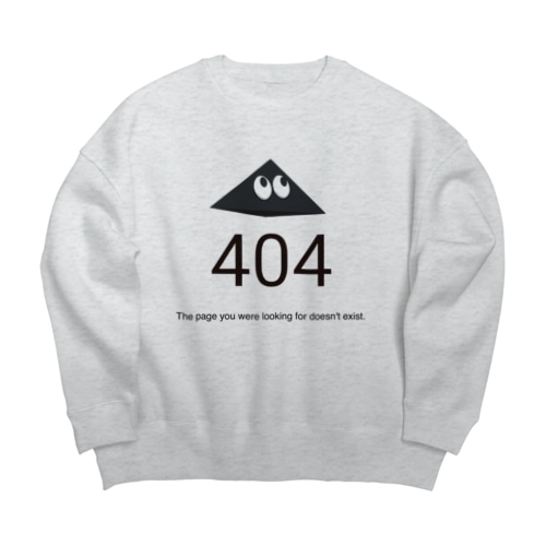 the page you were... Big Crew Neck Sweatshirt