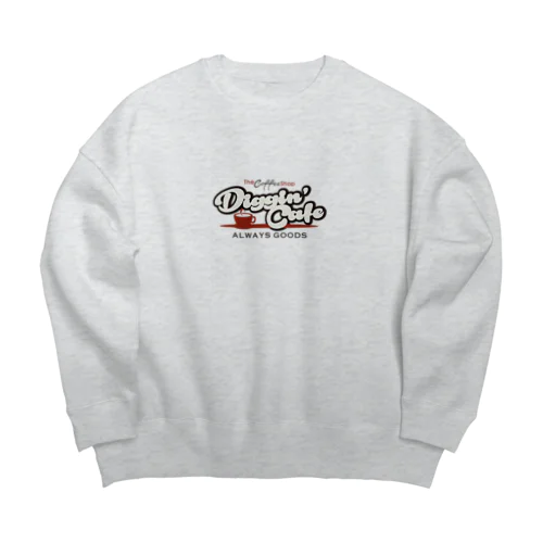 Diggin' Cafe Series Big Crew Neck Sweatshirt