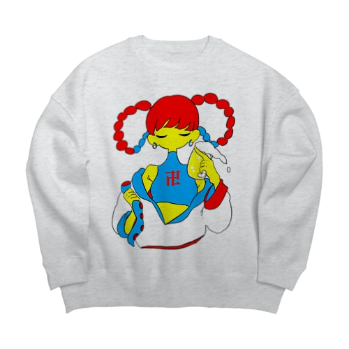 チャイナ Big Crew Neck Sweatshirt