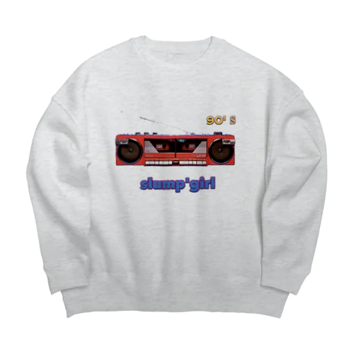 slump'girl Big Crew Neck Sweatshirt