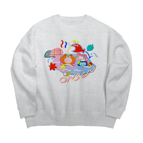 ONSEN Big Crew Neck Sweatshirt