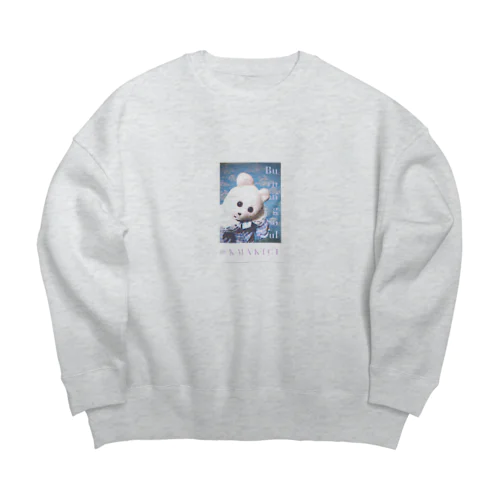 Burning Soul Big Crew Neck Sweatshirt