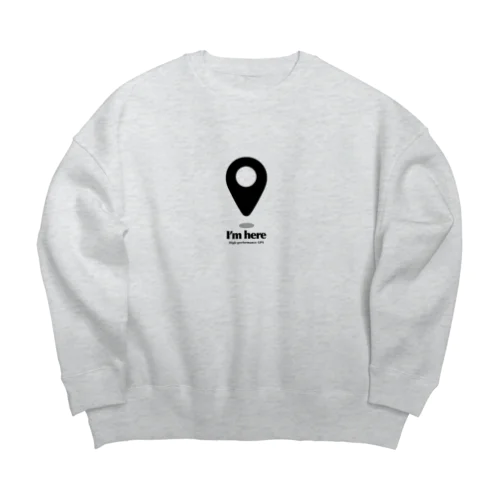 最も正確なGPS Big Crew Neck Sweatshirt