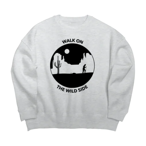 ワイルドサイドを歩け Big Crew Neck Sweatshirt