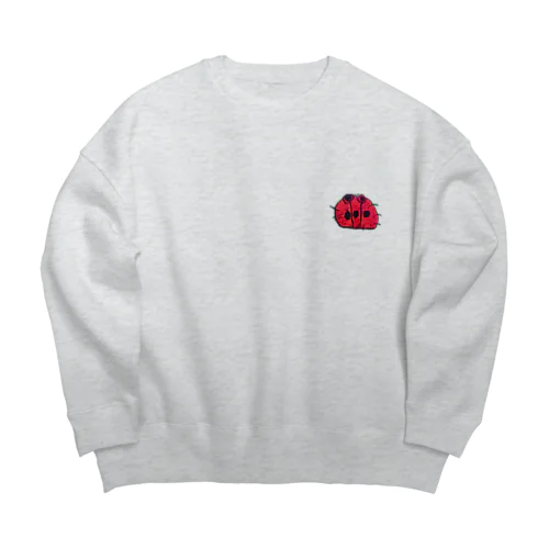 てんとうむしむし Big Crew Neck Sweatshirt