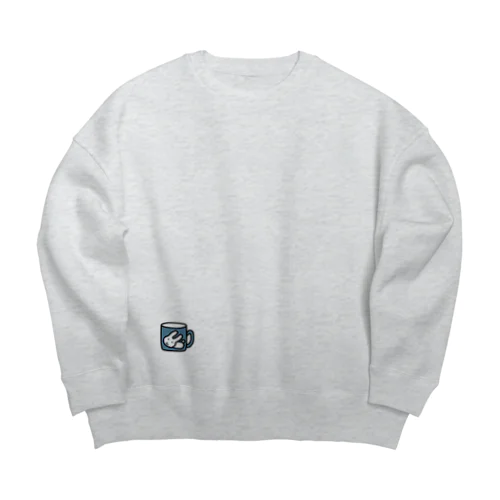 うさぎマグ Big Crew Neck Sweatshirt