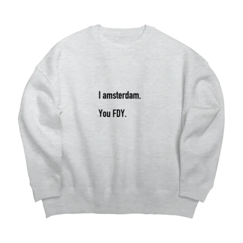 iamsterdam Big Crew Neck Sweatshirt