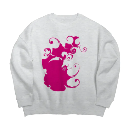 心臓 Big Crew Neck Sweatshirt