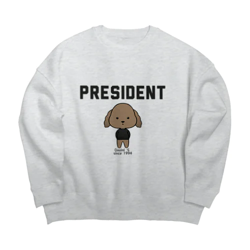 Omoimi 'S 大統領 Big Crew Neck Sweatshirt