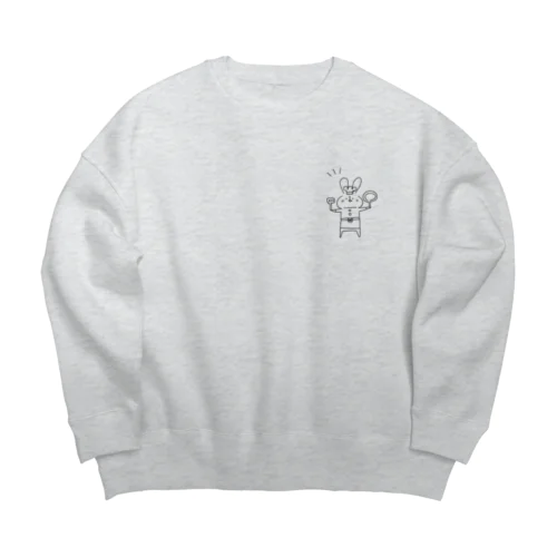 なつみ料理を始める。 Big Crew Neck Sweatshirt