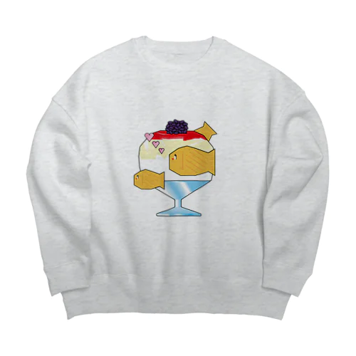 浅草浪花家コラボ・ビッグシルエットスウェット Big Crew Neck Sweatshirt