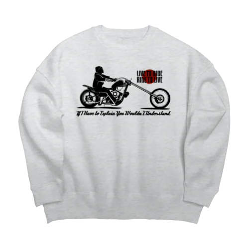 CHOPPER Big Crew Neck Sweatshirt