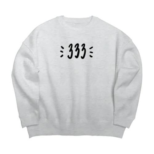 333 Big Crew Neck Sweatshirt