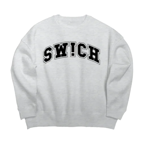 SW!CH ARCH LOGO BLK Big Crew Neck Sweatshirt