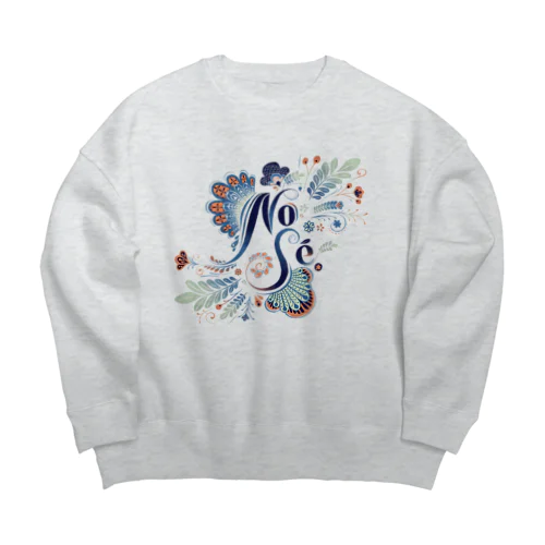 No Sé Big Crew Neck Sweatshirt