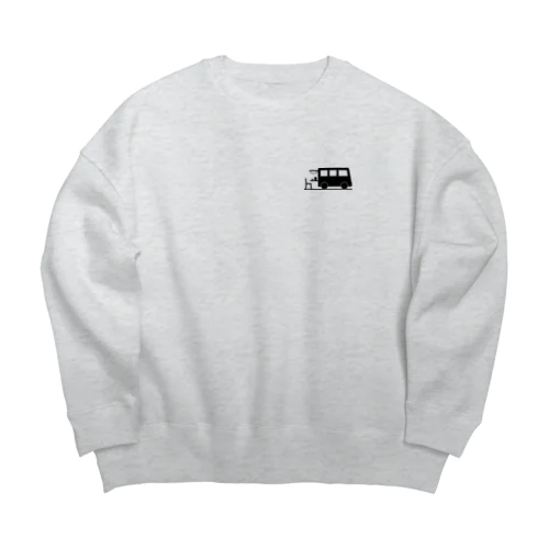 campingcar!!! Big Crew Neck Sweatshirt