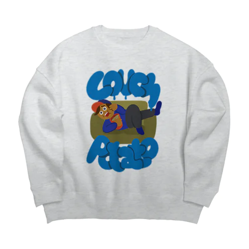 couch potato カウチポテト 050 Big Crew Neck Sweatshirt