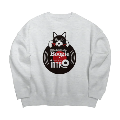 ブギ／イントロねこ2020 Big Crew Neck Sweatshirt