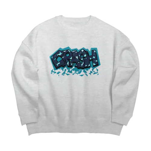 CRASH クラッシュ 086 Big Crew Neck Sweatshirt