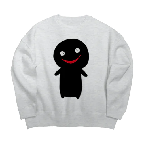 ケラケラさん。(大きめ) Big Crew Neck Sweatshirt