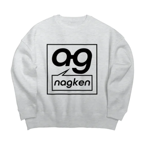 nagken Don't stop the music Big Crew Neck Sweatshirt