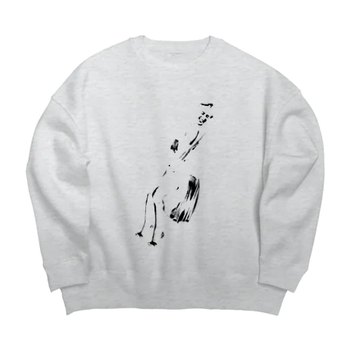 グラフイカル04 Big Crew Neck Sweatshirt