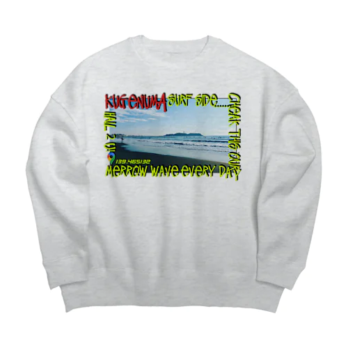 鵠沼海岸　Beahシリーズ Big Crew Neck Sweatshirt