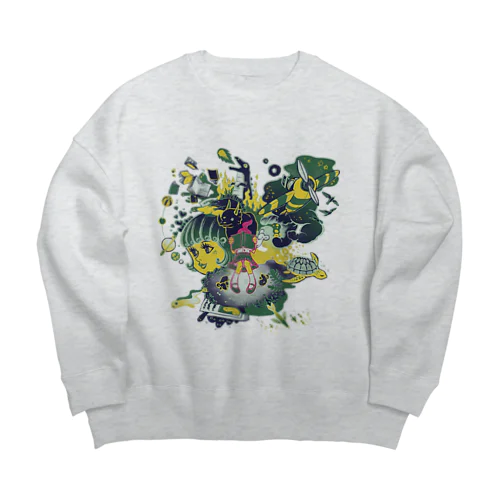 Grow your Imagination Big Crew Neck Sweatshirt